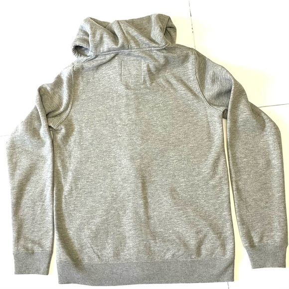 Hollister California  Women's Hoodie Zip Up Sweatshirt  Gray Size Small - Picture 3 of 6